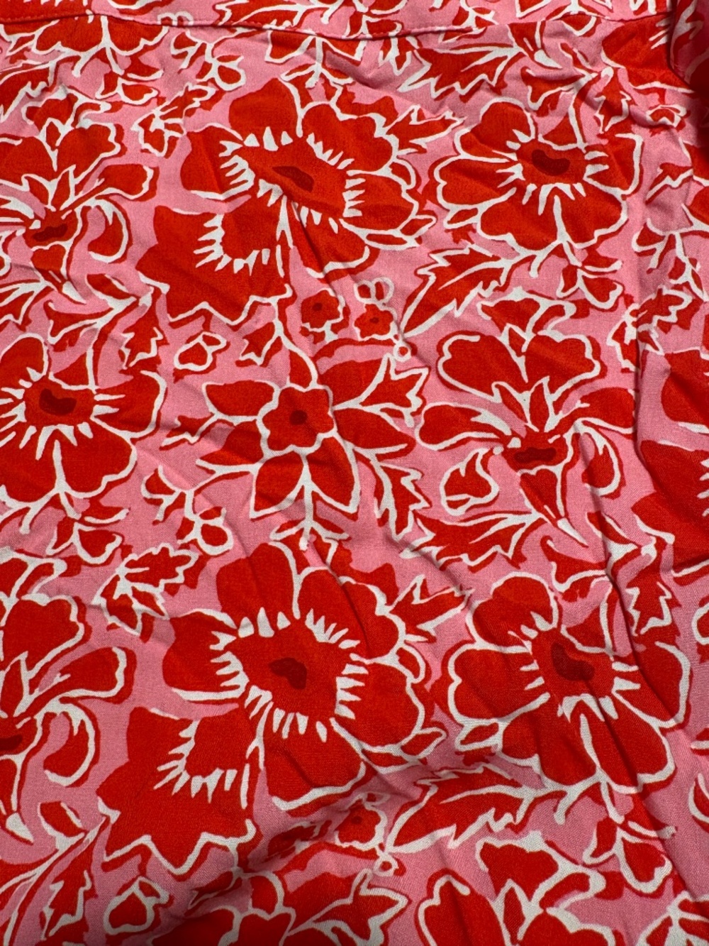 J. Crew floral faux-wrap skirt - size large - Picture 9 of 9